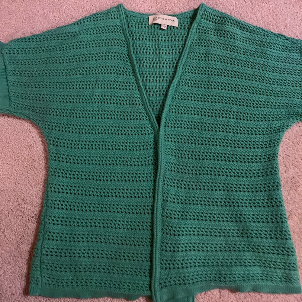 Jones New York Teal Women's Cardigan